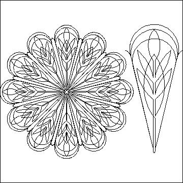 (image for) Ashlynn_Blooming medallion_b-L04360* - Click Image to Close